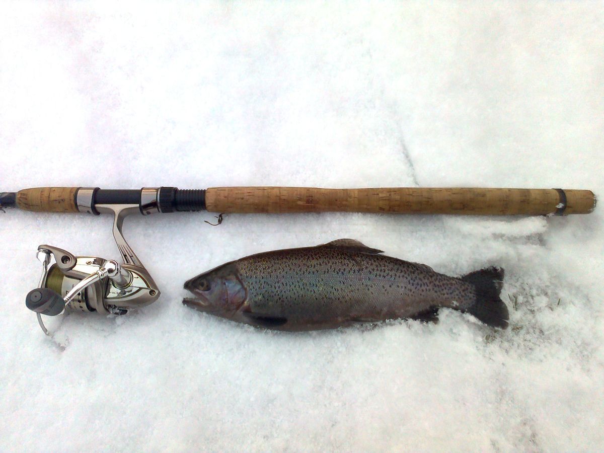 Jirka Kudrna - zimní rybolov prosinec 2010